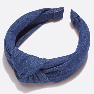 NWOT Draper James Chambray Knotted Headband